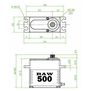 RAW 500 Brass Edition Servo Programable