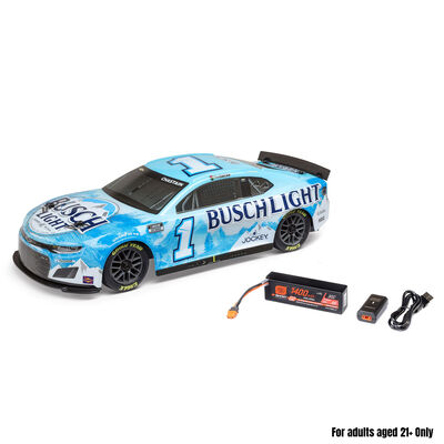 1/12 NASCAR RC Race Car Ross Chastain No. 1 Busch Light 2025 Chevrolet Camaro ZL1 2S AWD RTR Brushed On-Road (Battery & Charger Included) 1/12 NASCAR RC Race Car Ross Chastain No. 1 Busch Light 2025 Chevrolet Camaro ZL1 2S AWD RTR Brushed On-Road (Battery & Charger Included)