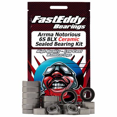 ARRMA Notorious 6S BLX Ceramic Sealed Bearing Kit ARRMA Notorious 6S BLX Ceramic Sealed Bearing Kit