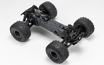 STRONG SPINE COMPOSITE CHASSIS for the ARRMA GORGON MEGA 550 RC MONSTER TRUCK