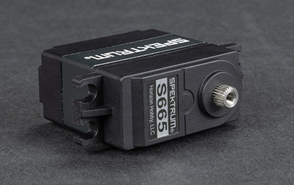 SPEKTRUM<sup>&trade;</sup> S665 WATERPROOF DIGITAL STEERING SERVO