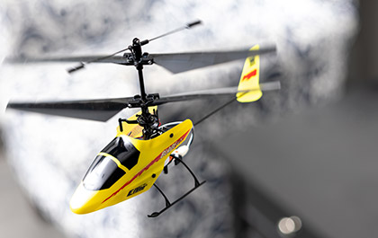 Fly Indoors for the Blade mCX Anniversary Edition Helicopter