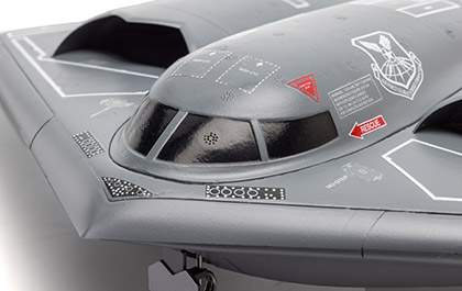 Durable Design for the E-flite Micro B-2 Spirit of America Twin RC Airplane