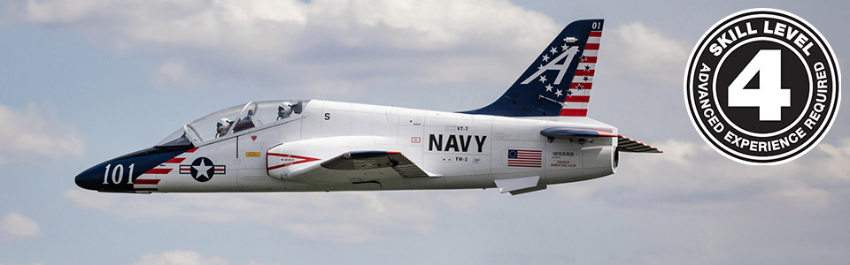 Skill Level 2 for the Hangar 9 Hawk 140-160N ARF RC Jet