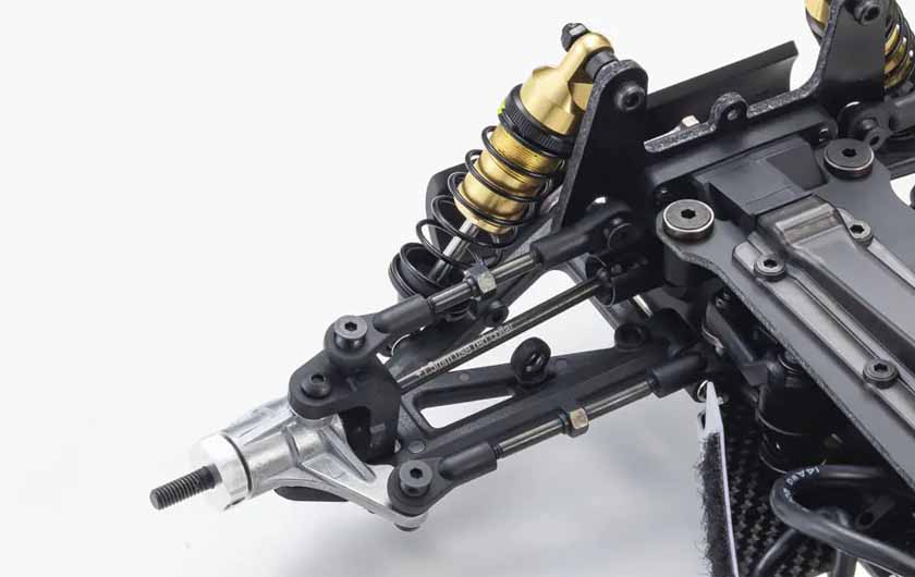 Suspension alows for further adjustment