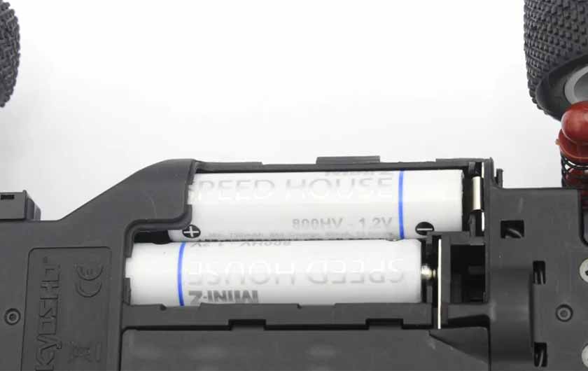 Chassis features shell structure for battery placement