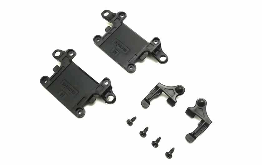 Front suspension compatible with zero offset wheels