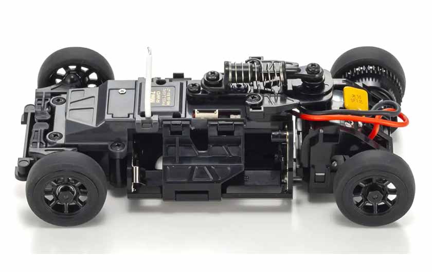 Four triple-A batteries are needed to power the vehicle