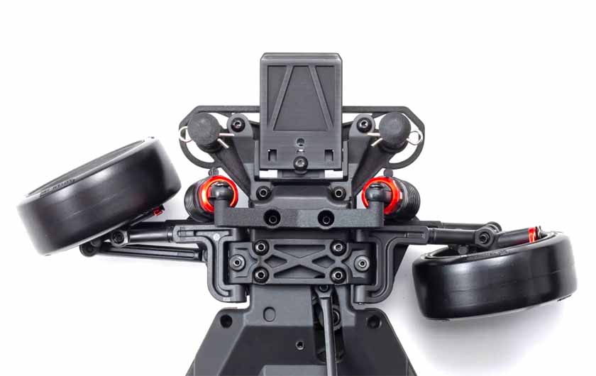 Long-span front double wishbone suspension