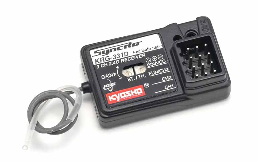 KRG-331D receiver is included