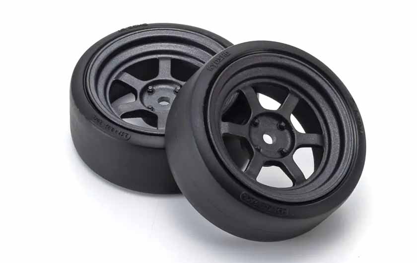 Wheels are modeled after RAYS TE37V wheels