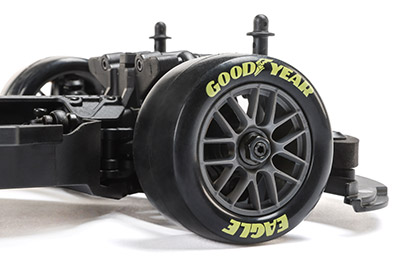 LONG-LASTING RACING SLICKS for the 1/12 NASCAR 2S AWD RTR Brushed On-Road RC Race Car 