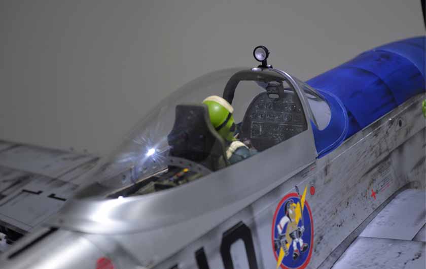 Model has electric retracts and functional gear doors