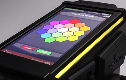 HIGH-RESOLUTION COLOR DISPLAY for the Spektrum&trade; iXSR+ 2.4GHz DSMR+&reg; Intelligent Radio