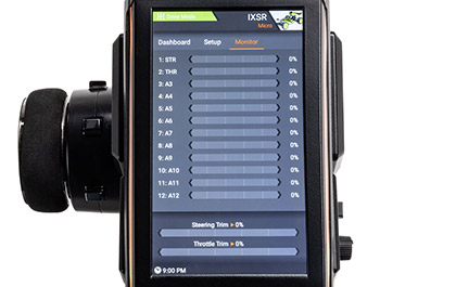 12-CHANNELS for the Spektrum&trade; iXSR+ 2.4GHz DSMR+&reg; Intelligent Radio