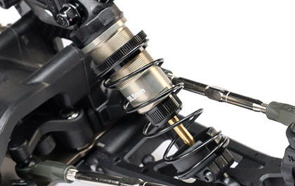 G3 13mm BIG-BORE SHOCKS for the Team Losi Racing 1/10 22X-T 2WD RC Stadium Truck Race Kit