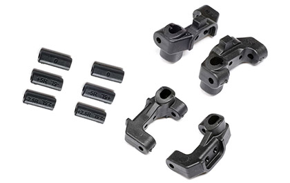 ADJUSTABLE CASTER for the Team Losi Racing 1/10 22X DC 2WD RC Buggy Race Kit, Dirt/Clay