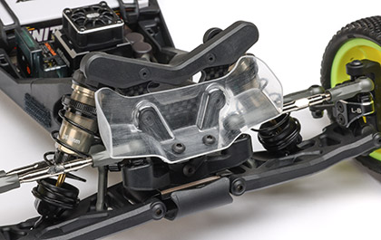 REFINED STEERING GEOMETRY for the Team Losi Racing 1/10 22X AC 2WD RC Buggy Race Kit, Astro/Carpet