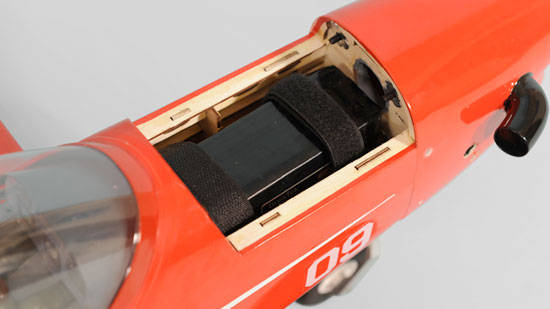 Phoenix Model PC-9 Pilatus GP/EP ARF - radio hatch