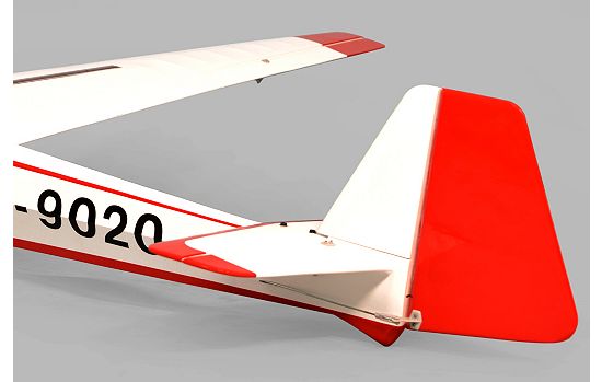 Phoenix Model Bergfalke Electric 3300 Scale 20% ARF - Controls 