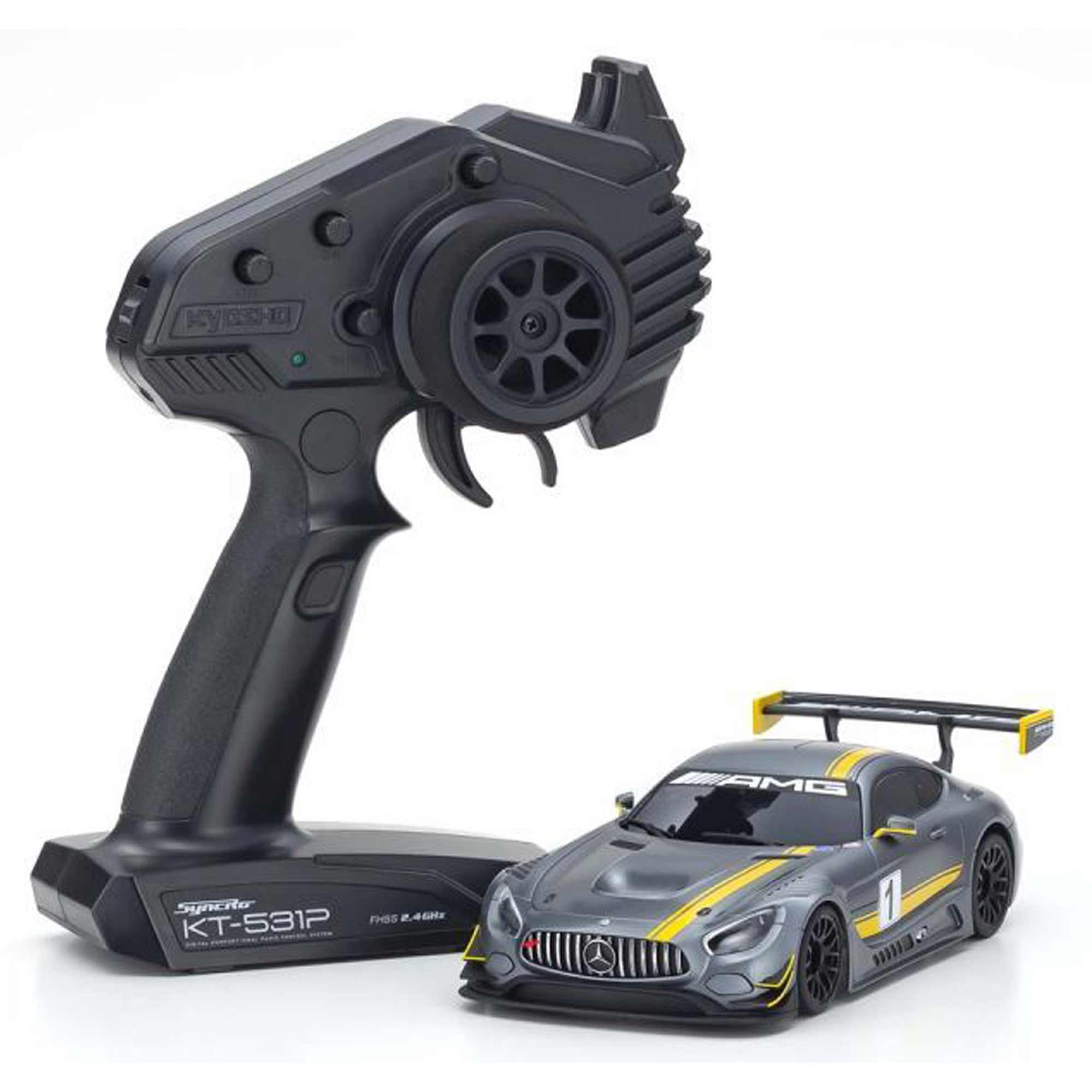 Kyosho 1/28 2018 Mercedes-AMG GT3 MINI-Z RWD RTR, Presentation Car