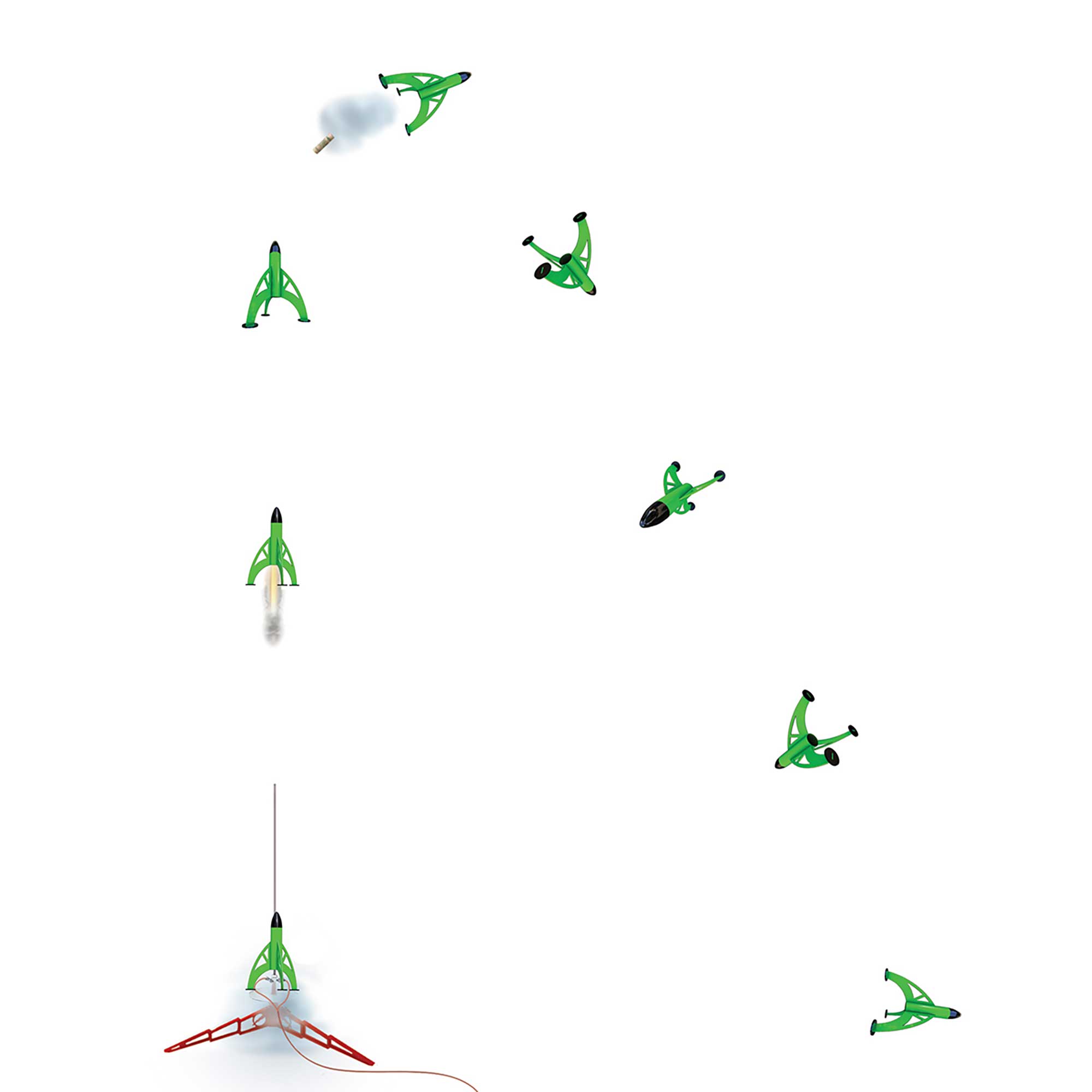 Luna Bug Model Rocket Kit