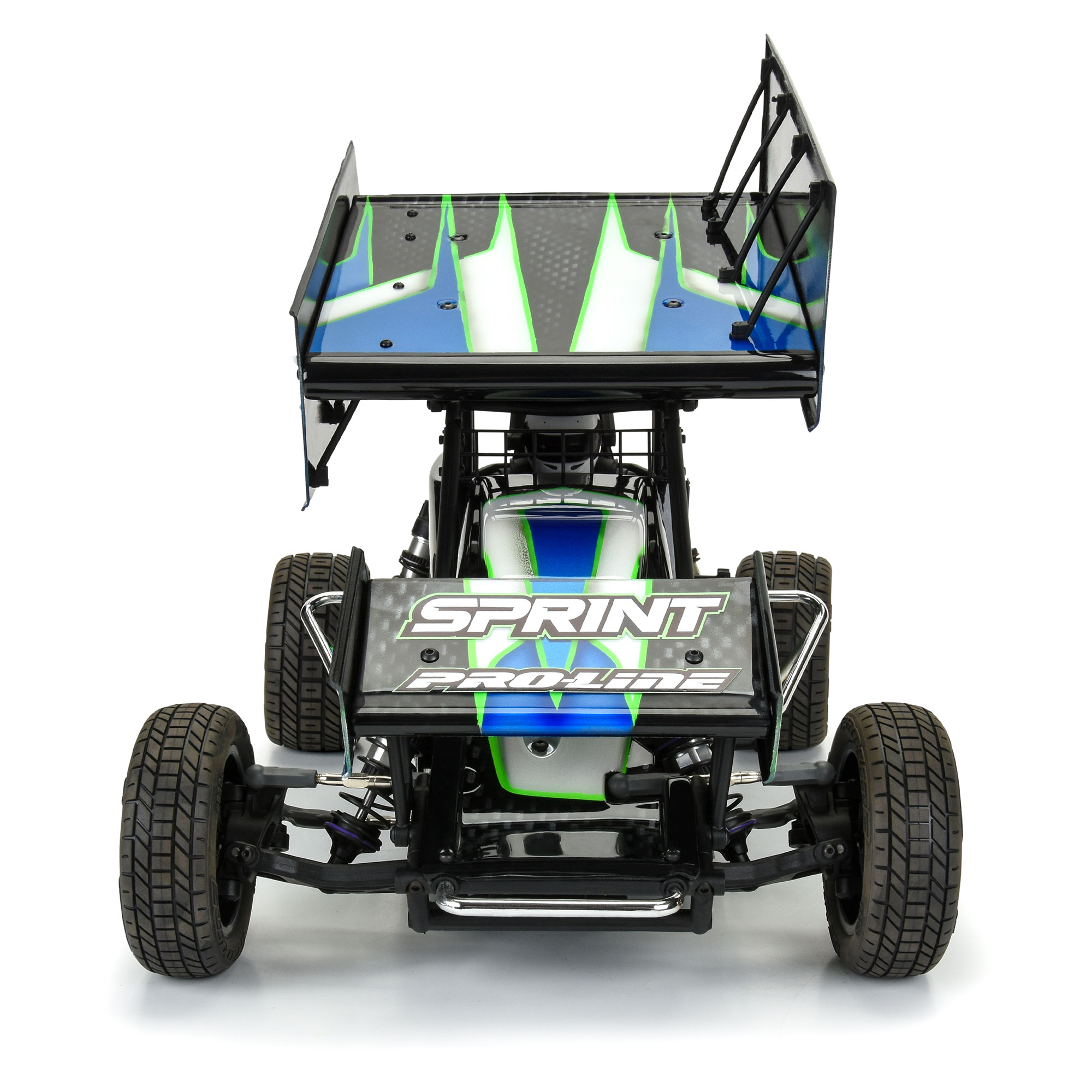 1/10 Light Weight Clear Wing Set: Losi 22S Sprint Car