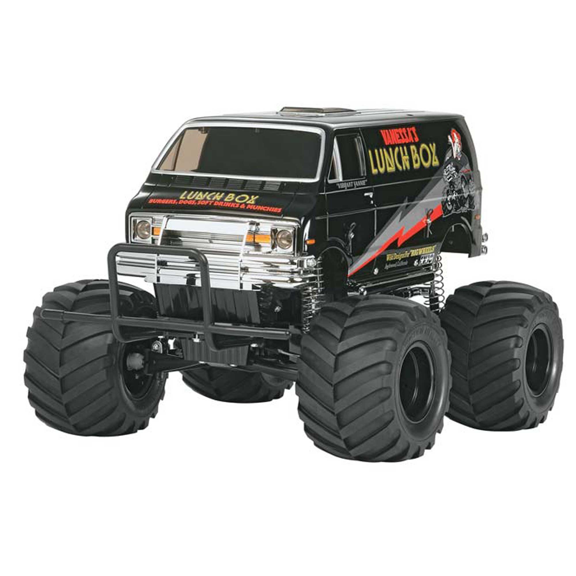 1/12 Lunch Box Monster Truck Kit, Black Edition