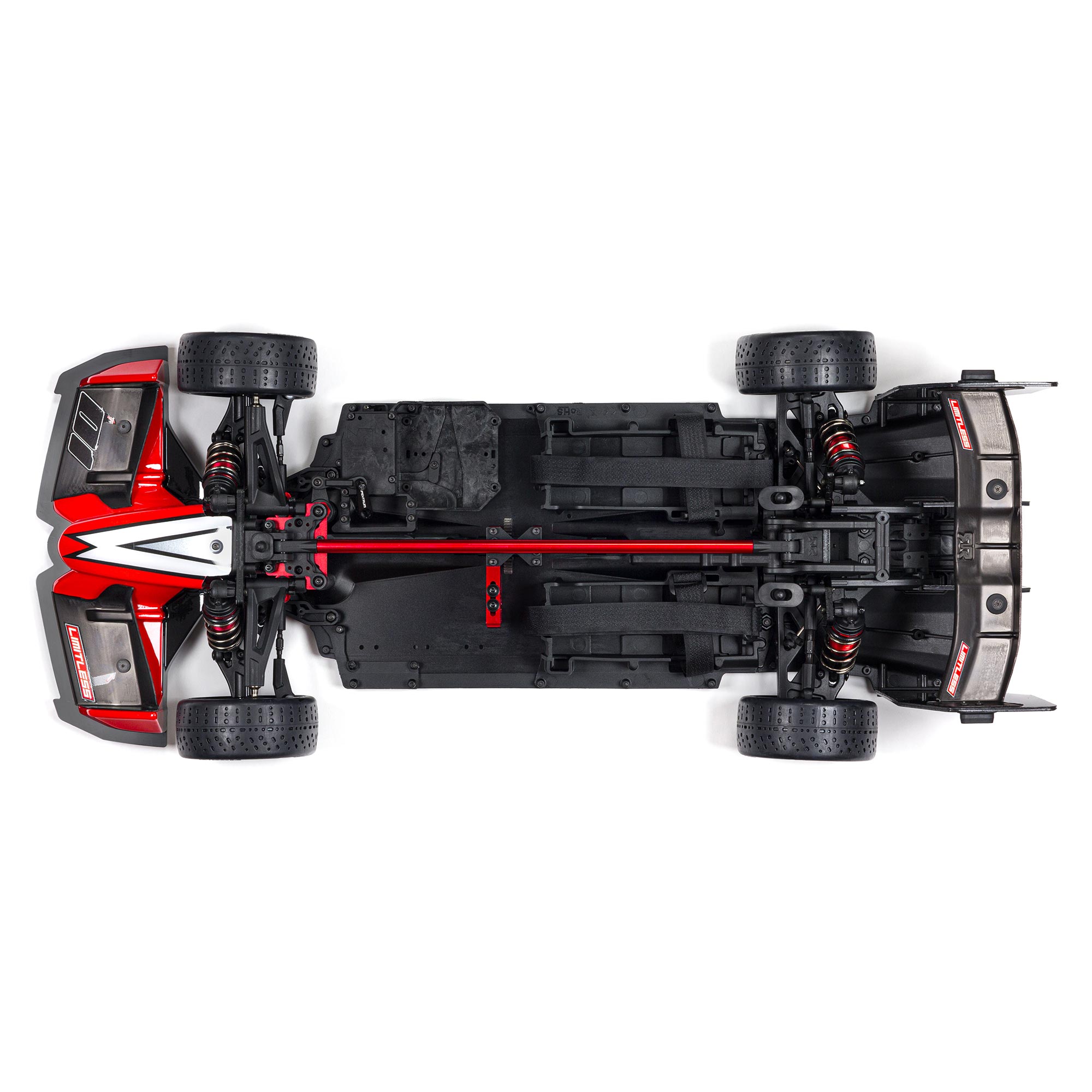 1/7 LIMITLESS 6S 4X4 Roller Brushless Street Speed, Clear