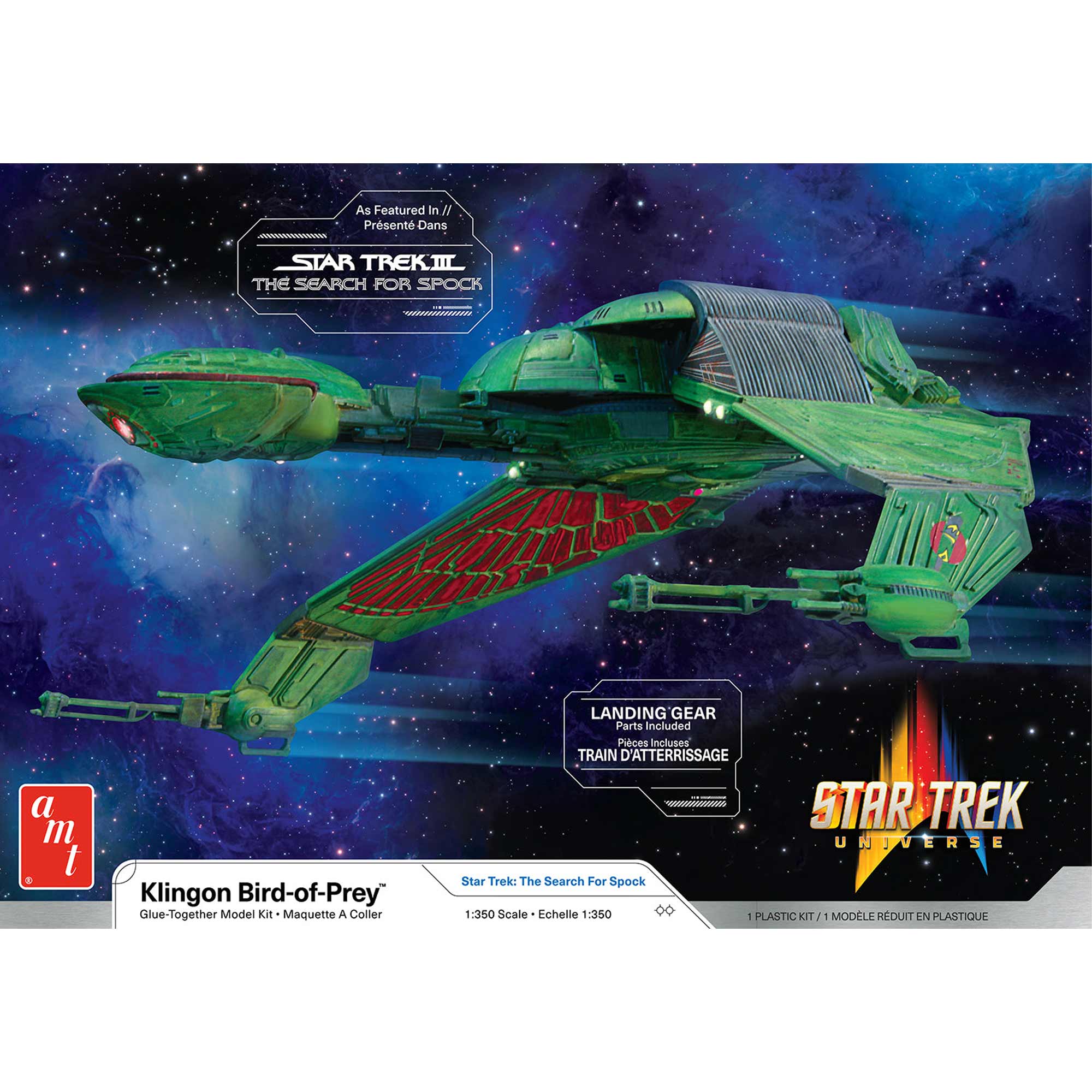 1/350 Star Trek Klingon Bird of Prey Model Kit